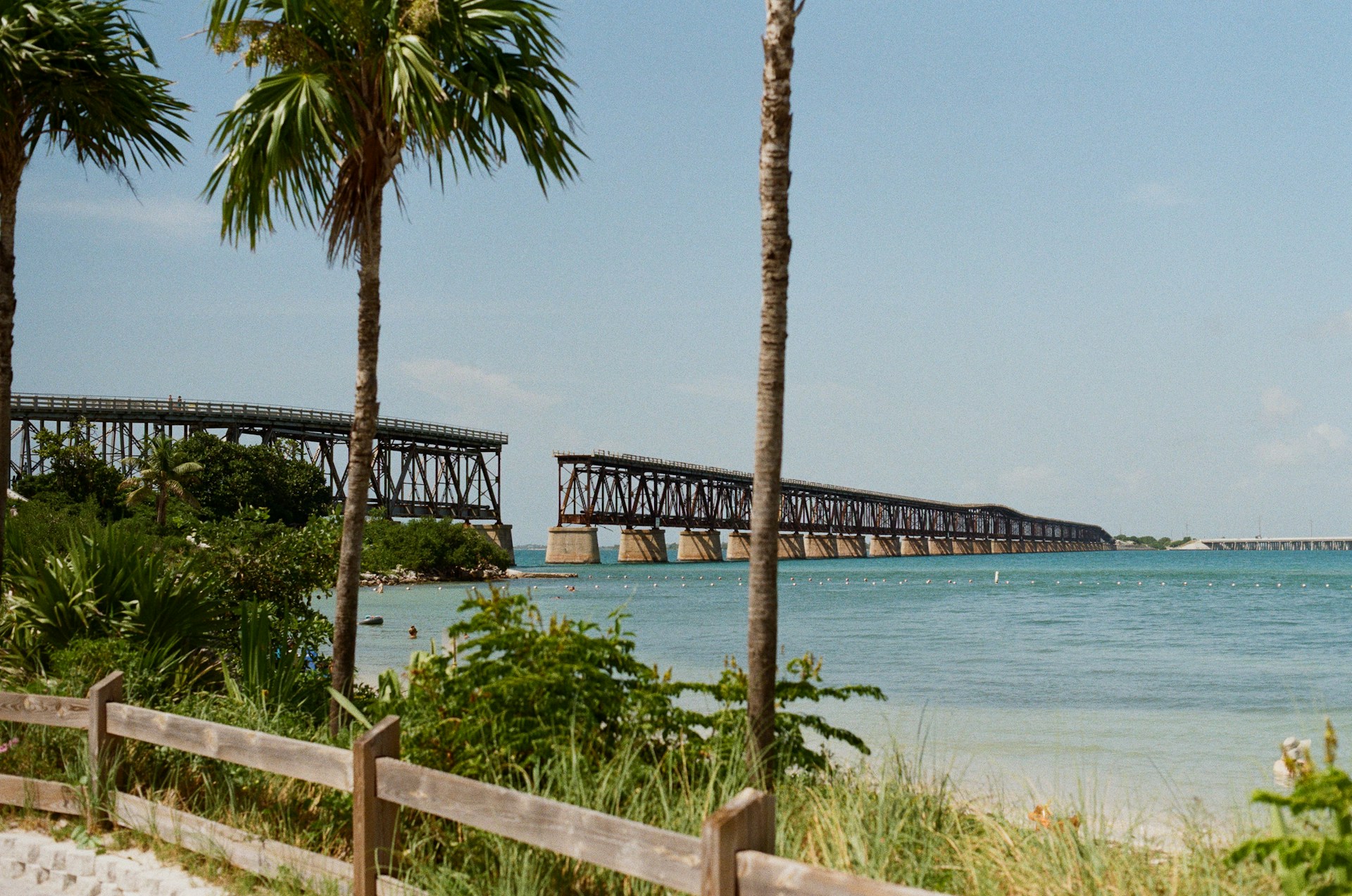 a large bridge over a large body of water