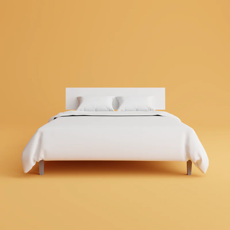 Cotton King-Size Bed Sheet Set with 2 Pillow Covers — image 1