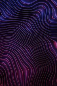 Abstract flowing lines in earth tones with deep blue accents symbolizing continuous consciousness.