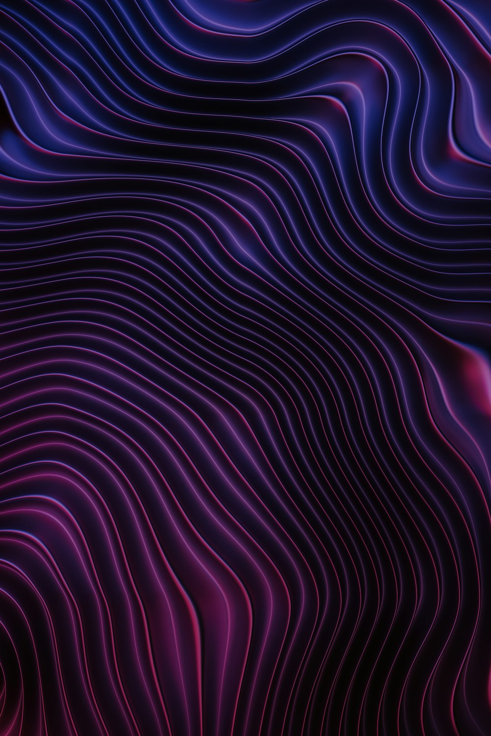 a computer generated image of wavy lines