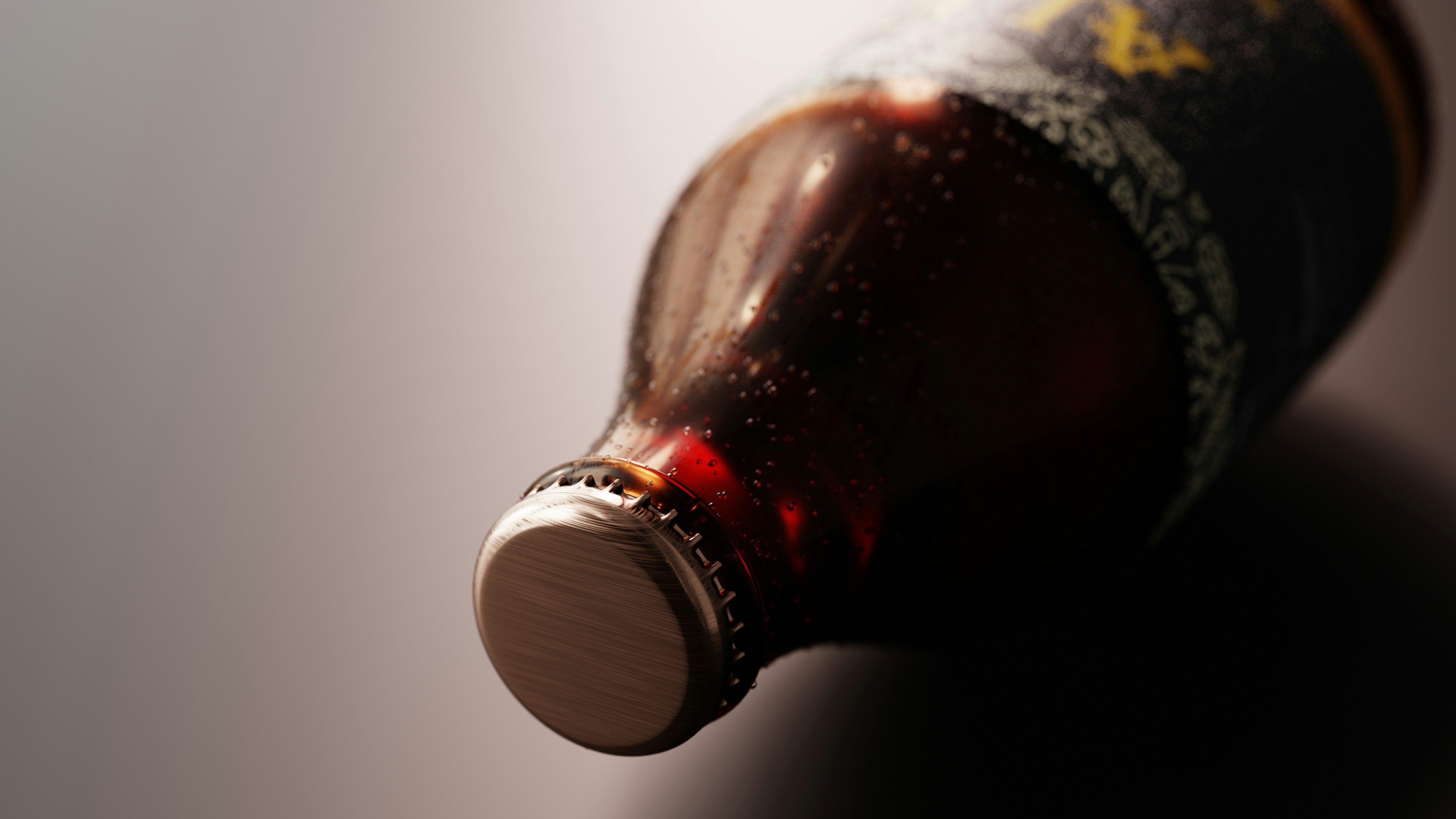 a close up of a bottle of wine