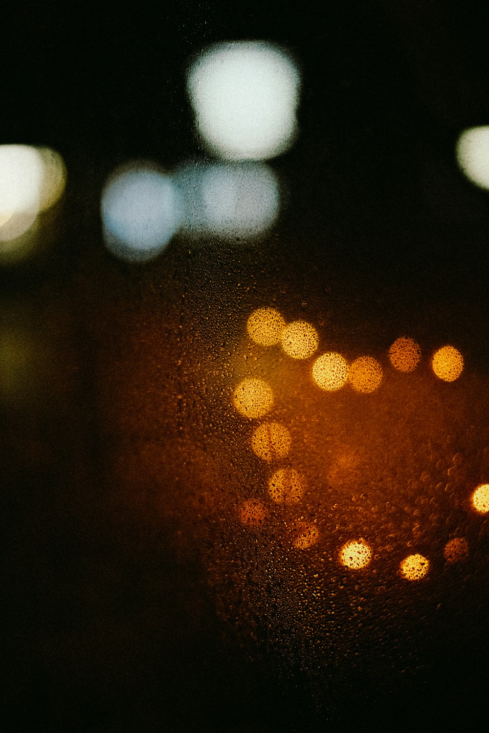 a close up of a blur