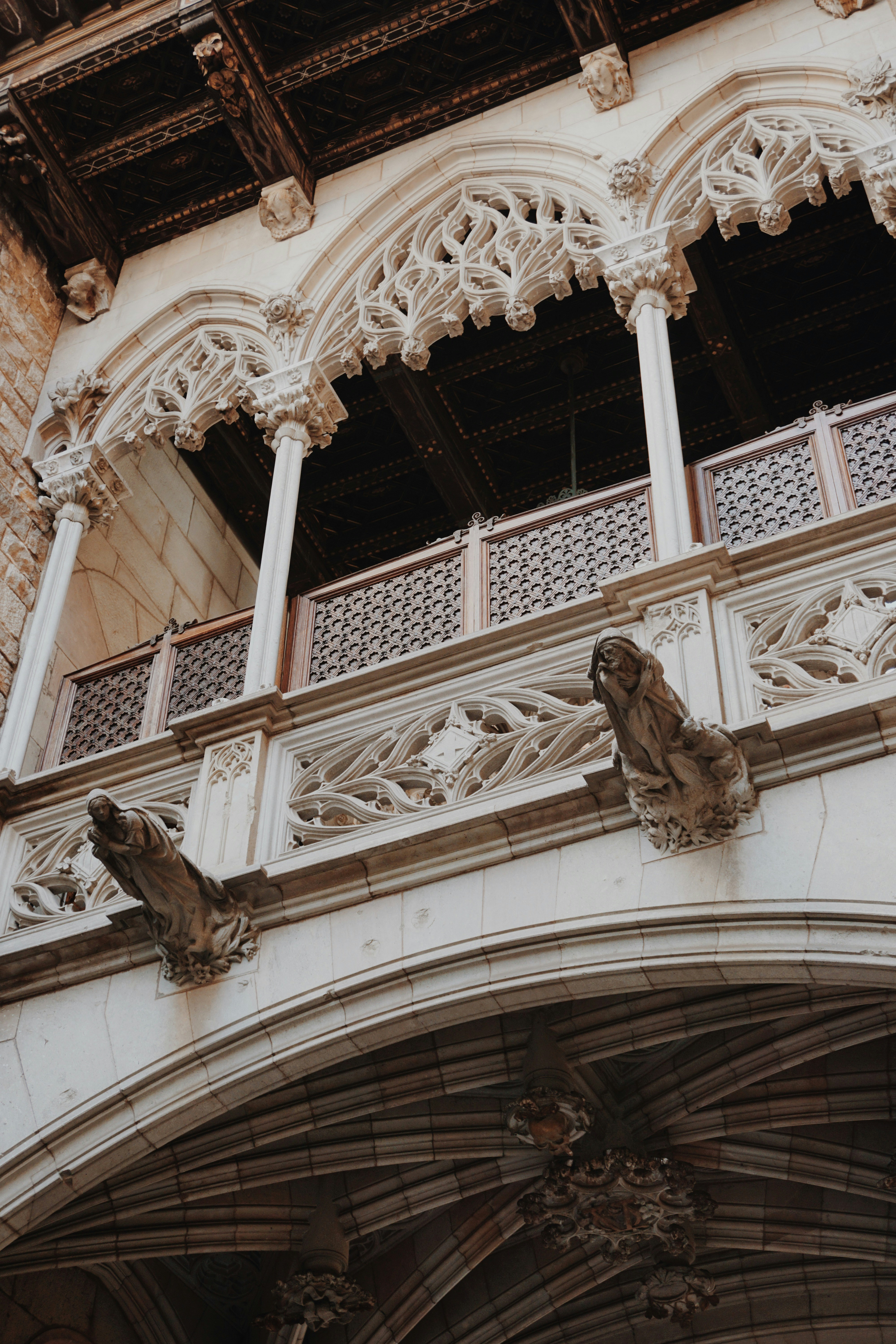Bishop’s gate. Barcelona, Spain.