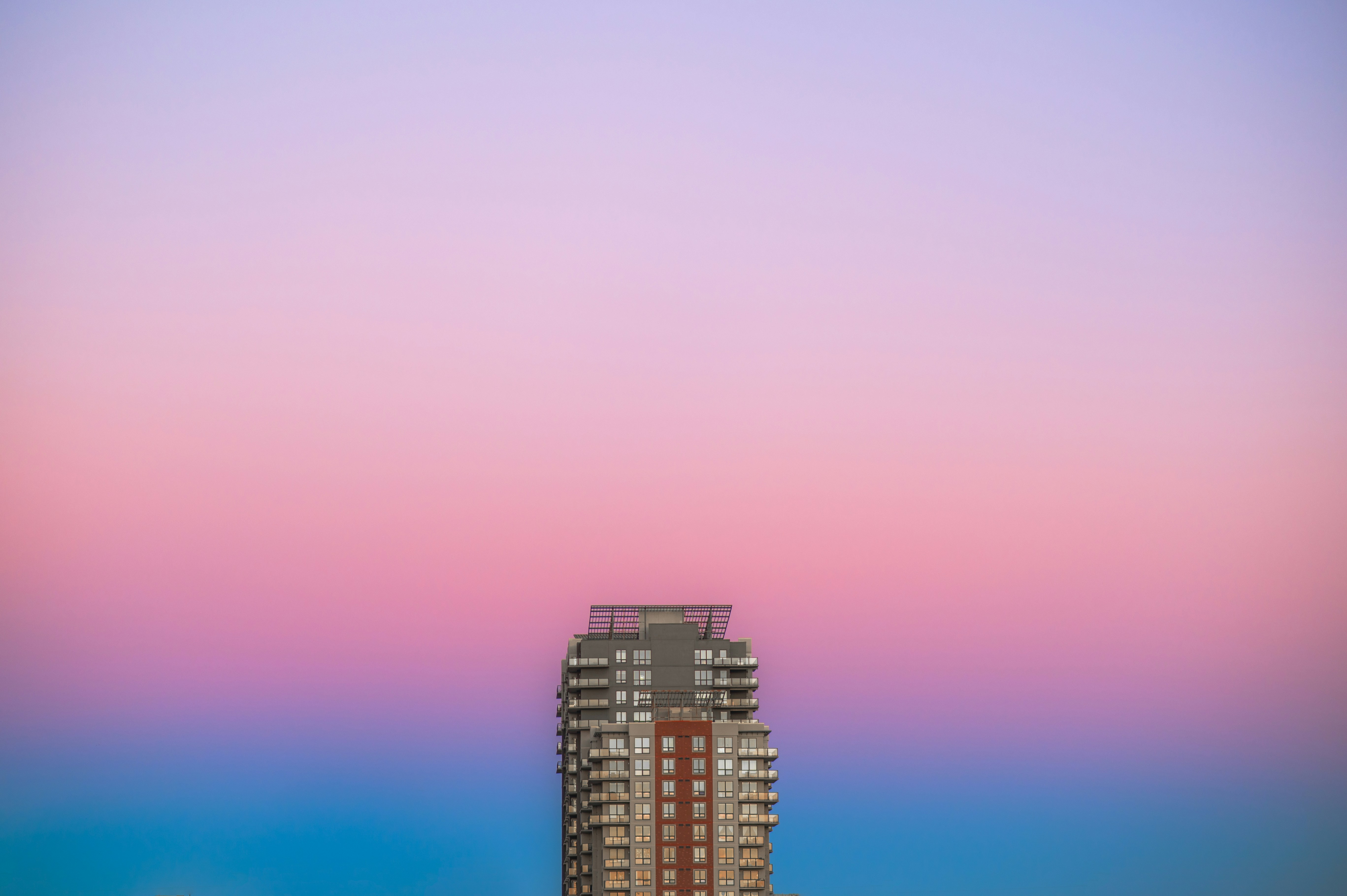 Natural gradient sky