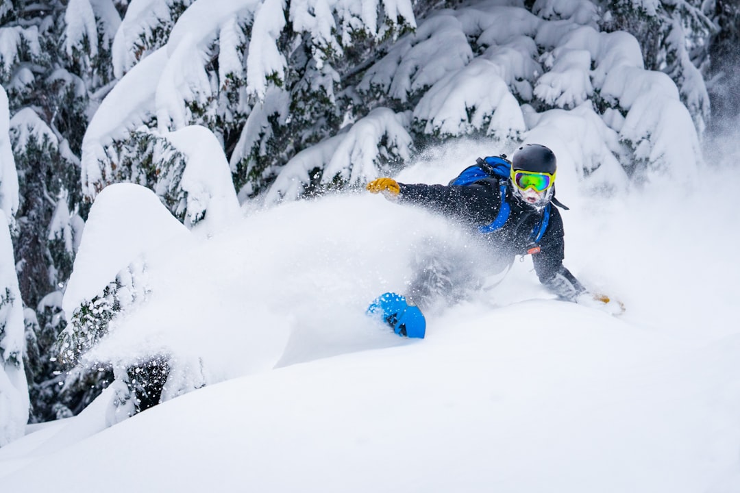 Backcountry snowboarding