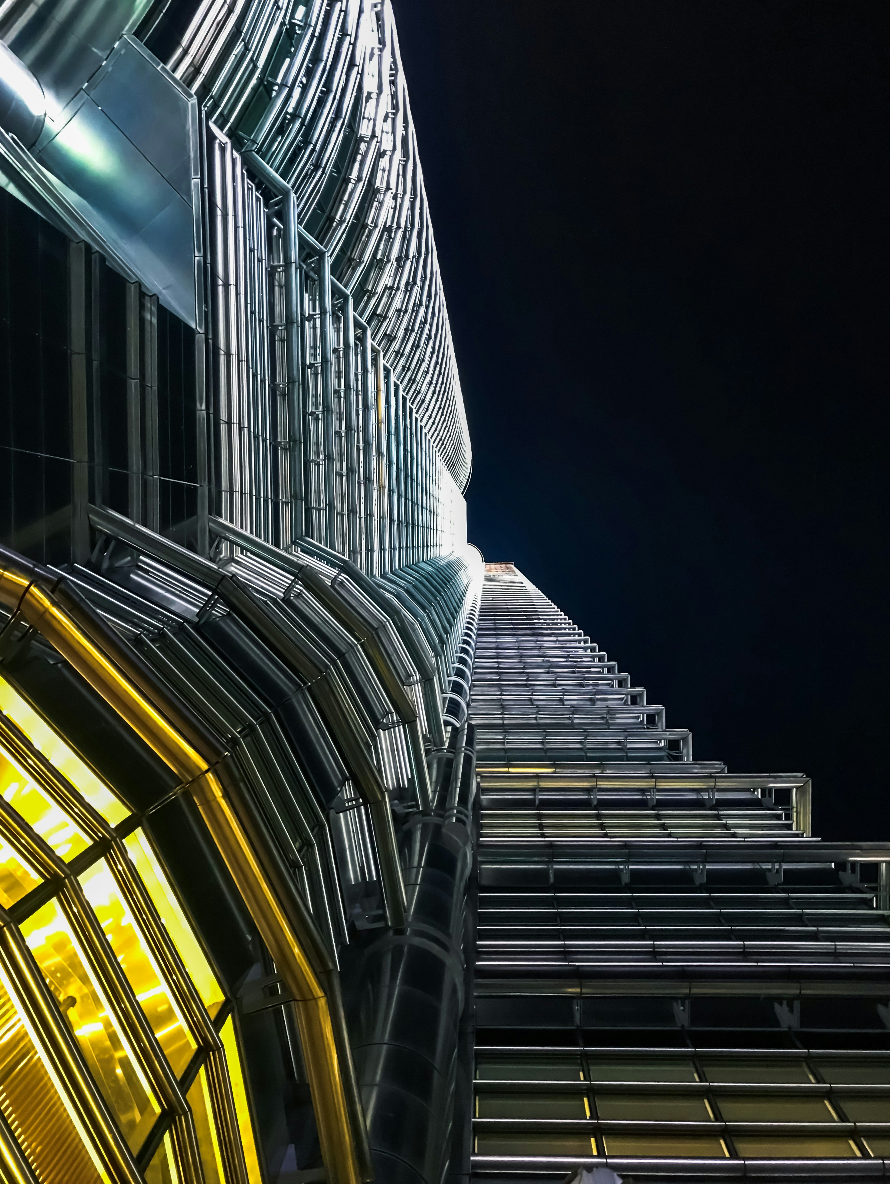 a very tall building with a lot of windows