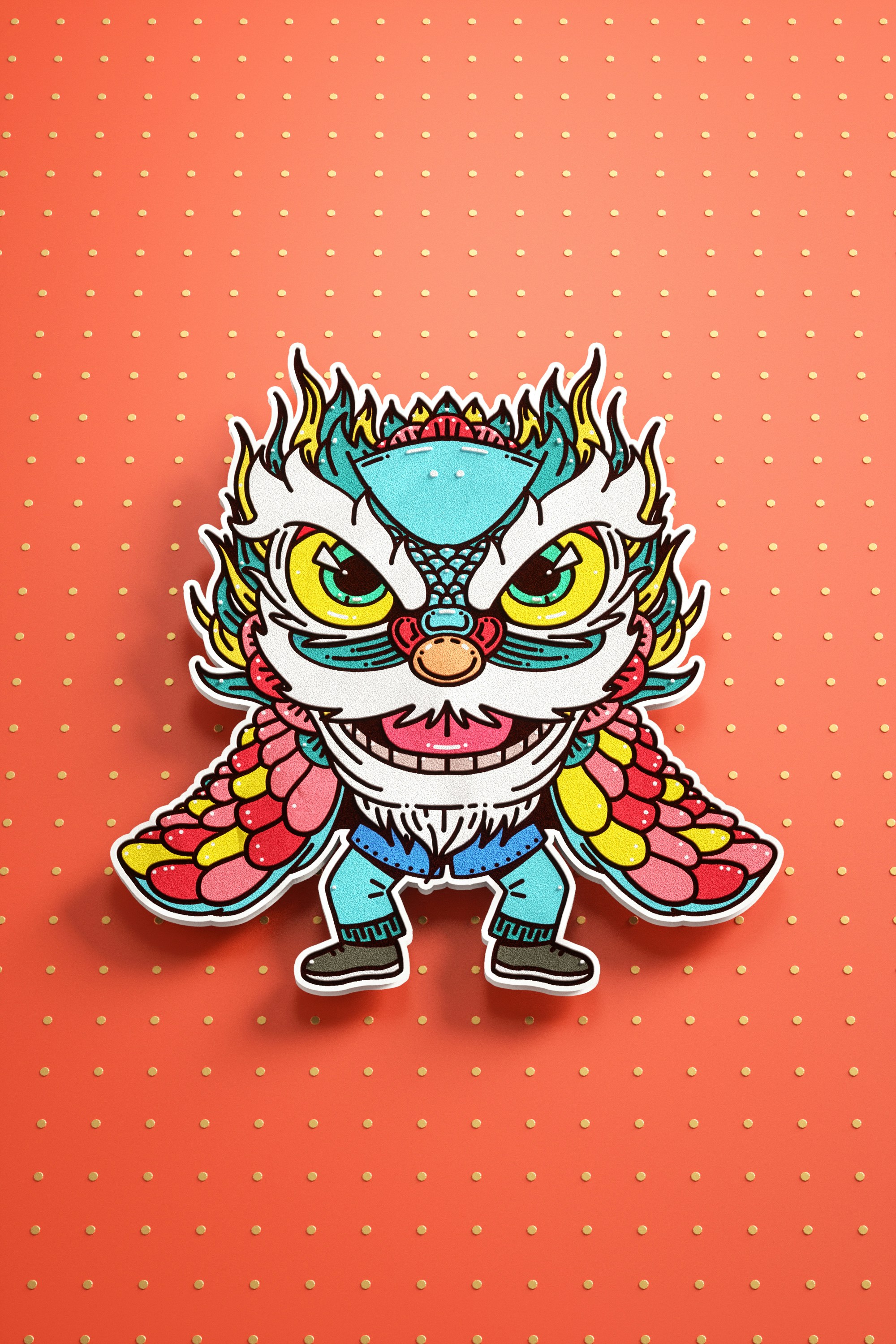 a room with white walls