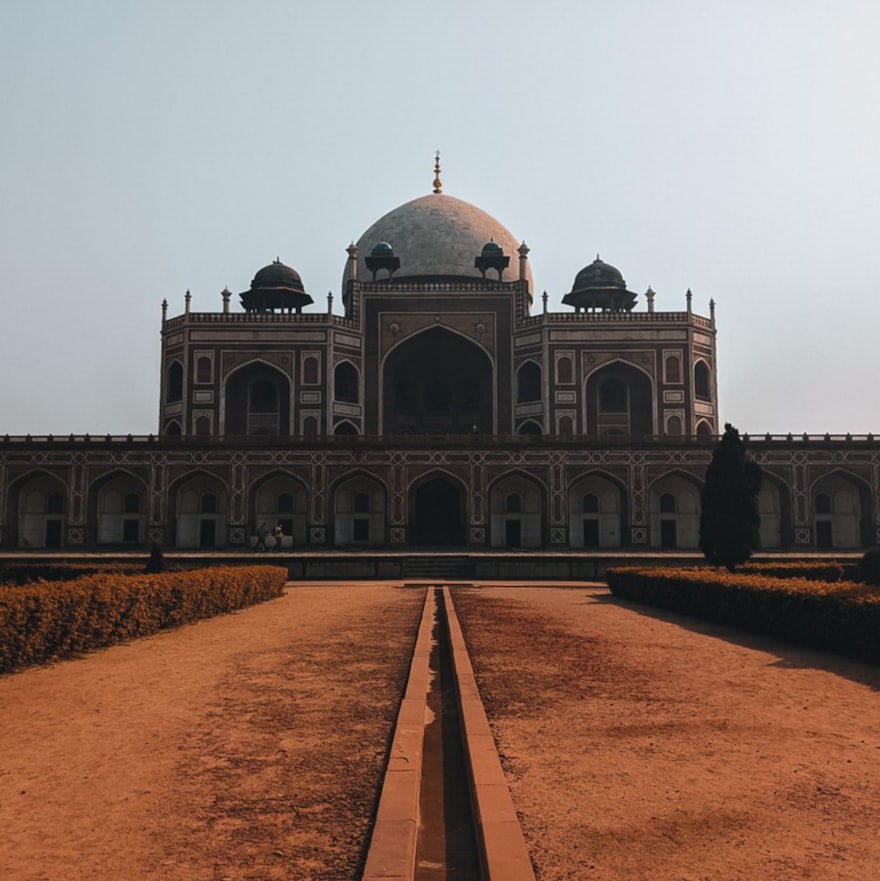 must-see landmark in Delhi is Humayun's Tomb, a mausoleum, India travel guide