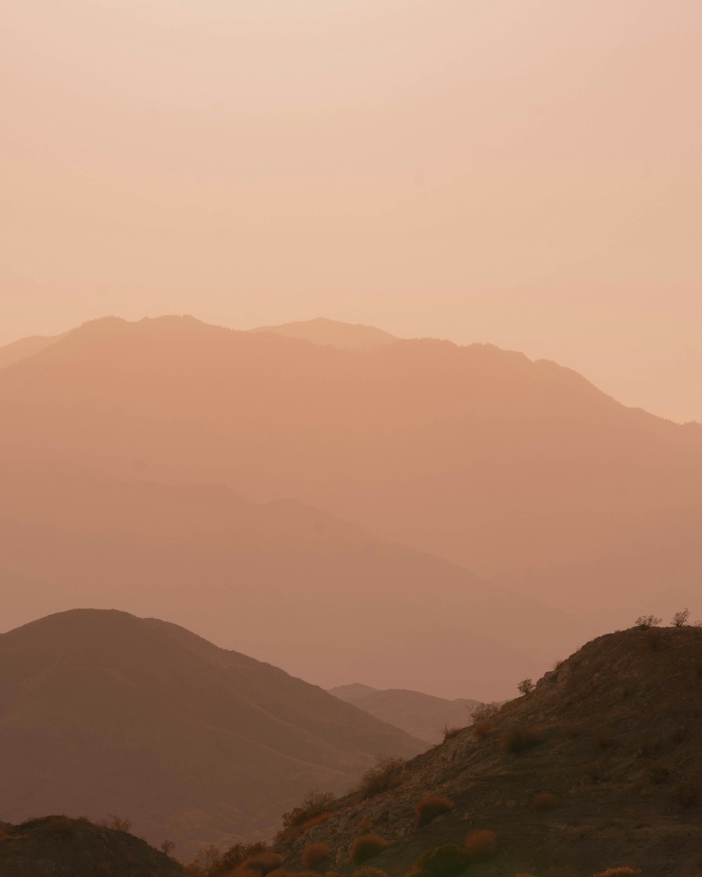 a person standing on top of a hill