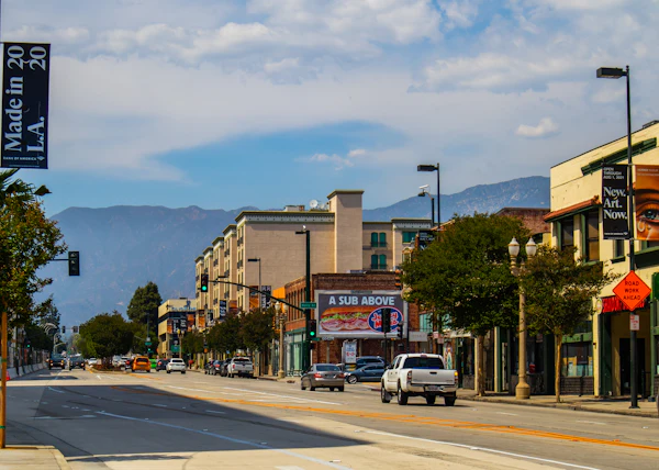 A view of Pasadena, CA