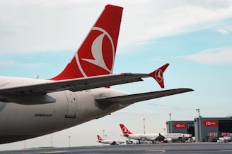 a large jetliner sitting on top of an airport tarmac