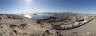 Scenic view of Antofagasta's coastline highlighting regional development projects.