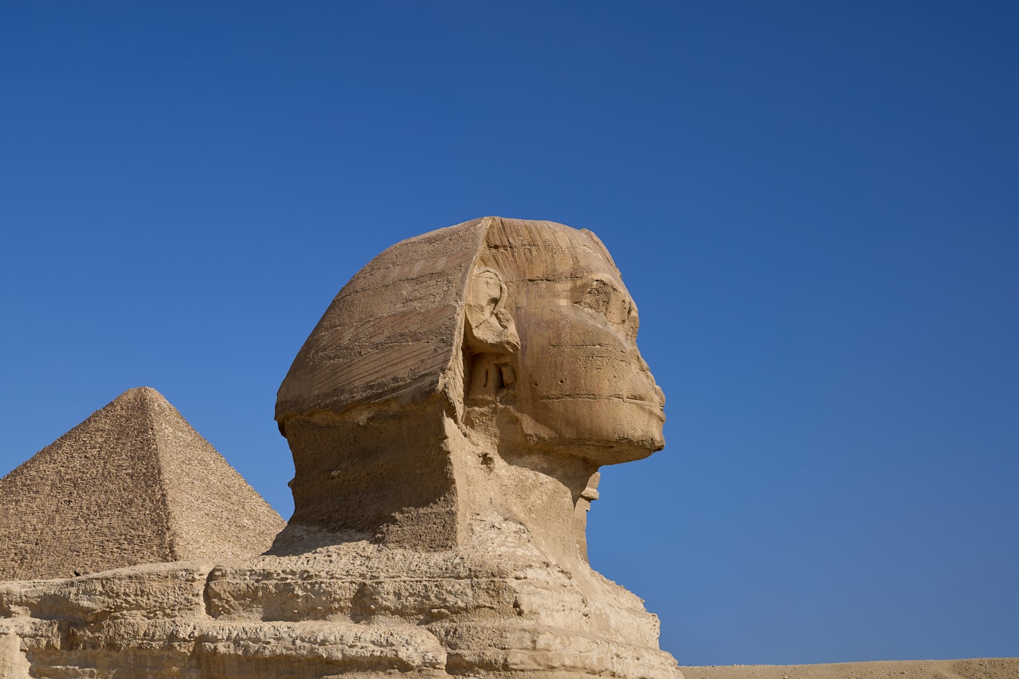 The Great Sphinx of Giza is not a lion