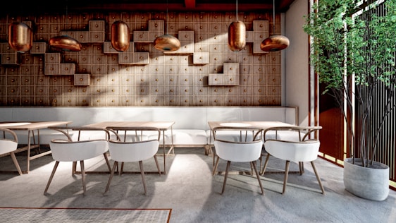 A beautifully designed interior showcasing modern furniture and decor.