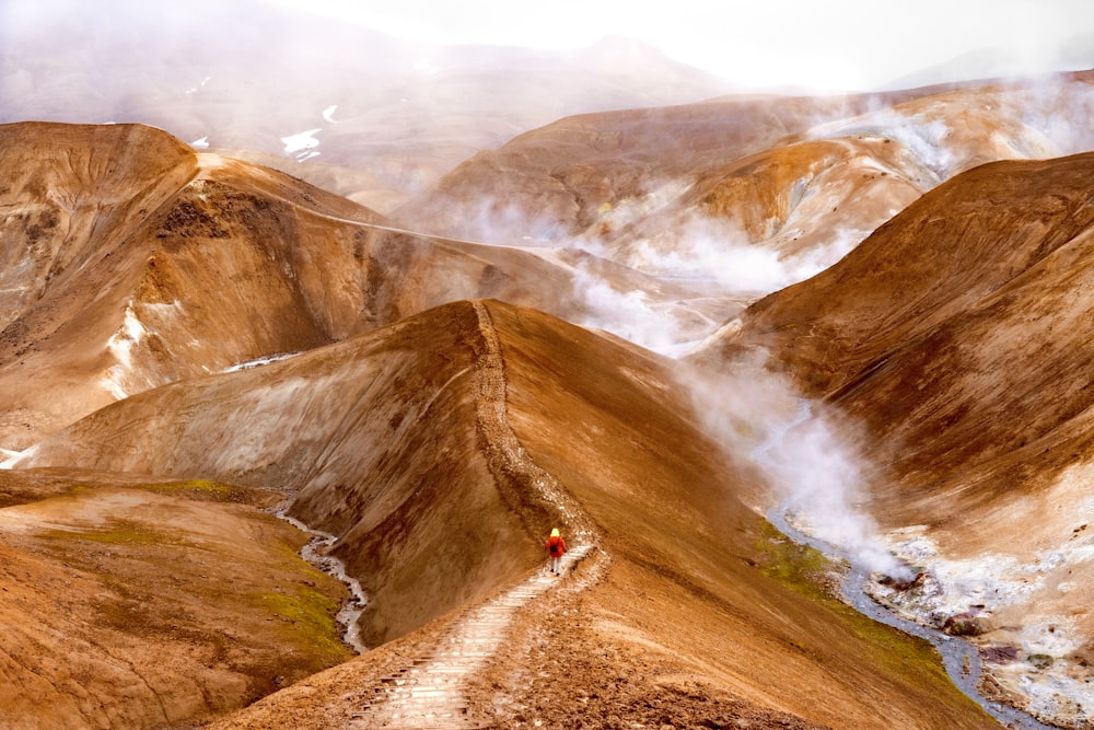 Nahaufnahme eines Wasserfalls