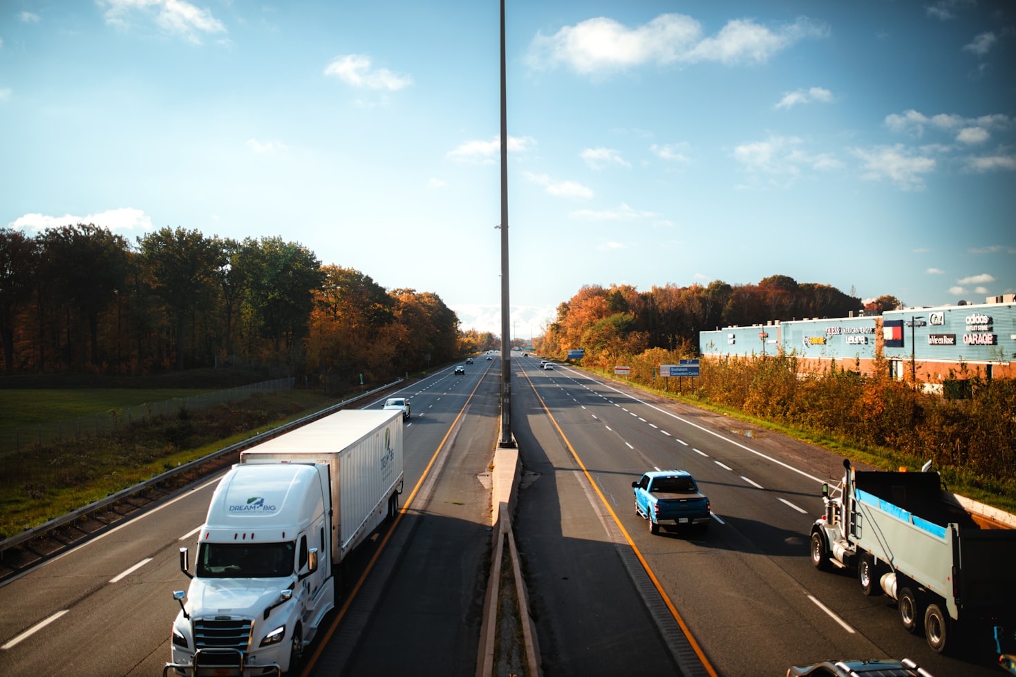 Freight logistics worker at warehouse