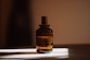 a bottle of perfume sitting on a table