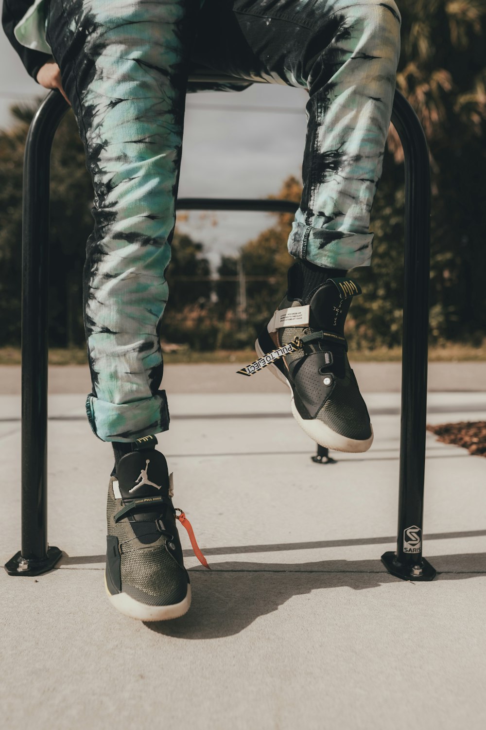 a person riding a skate board