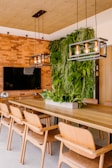 a dining room table