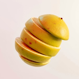 a bunch of oranges stacked on top of each other