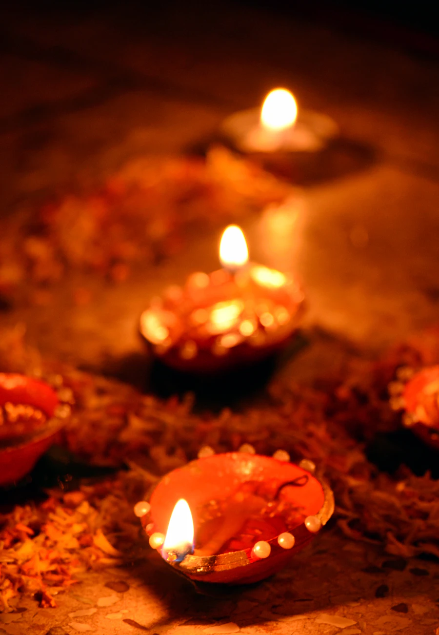 Diwali diyas