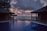 A serene sunset over a private beach villa, reflecting the elegance of a luxury honeymoon.
