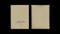 Two beige envelopes are displayed against a black background. The envelope on the left has printed text reading 'Desarrollo I, Rie, Auto Marketing, Castro Capital' with a decorative symbol below. The envelope on the right is flipped to show the plain back with a metal clasp.