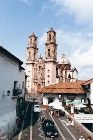 iglesia de san prisca en el pueblo magico de taxco de alarcon