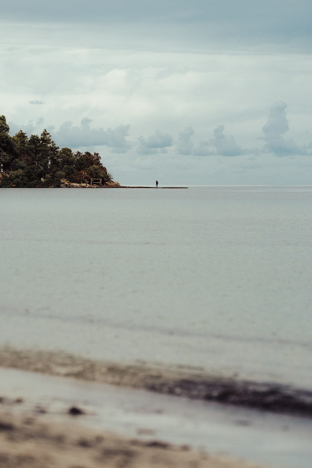 une personne sur une planche de surf sur un plan d’eau