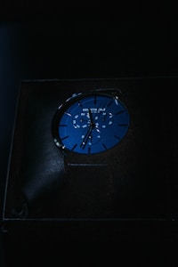 Blue Dial Watch