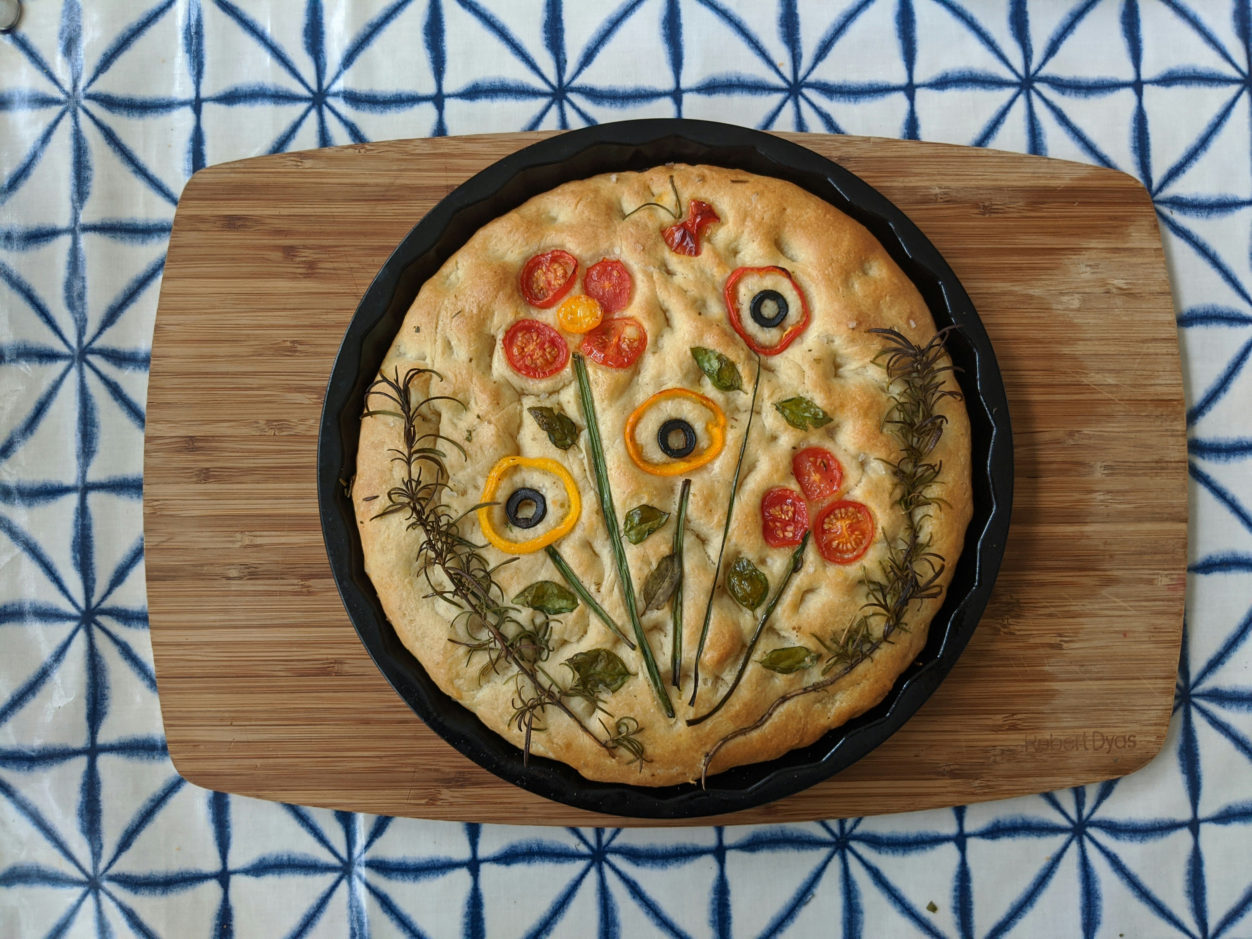 9. Focaccia Garden Art: Edible Masterpieces (image credits: unsplash)