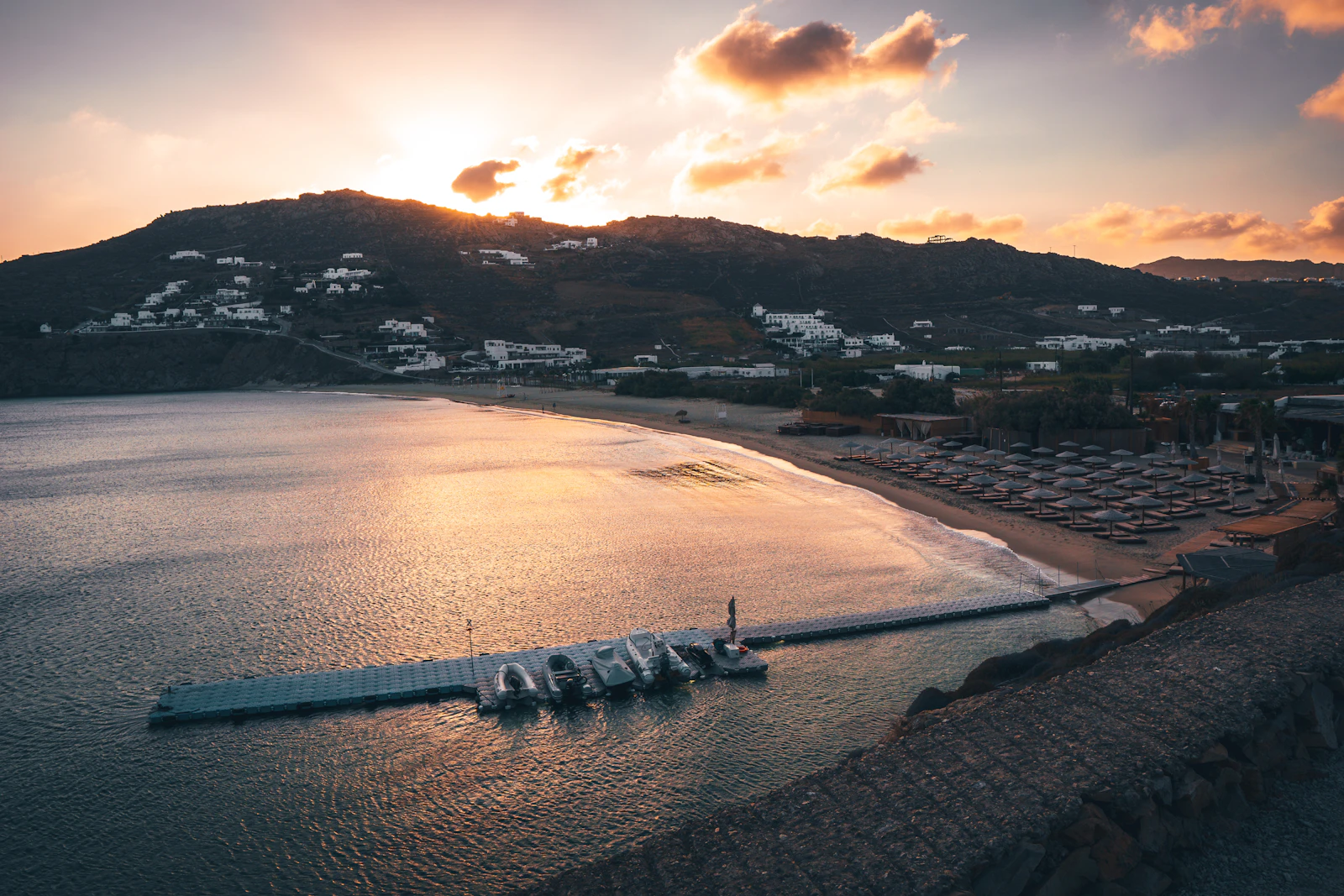 Royal Myconian Resort: The Flagship Above Elia Beach