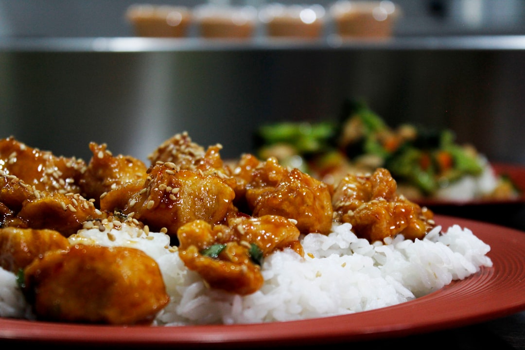 Crispy Sesame Chicken with a Sticky Asian Sauce