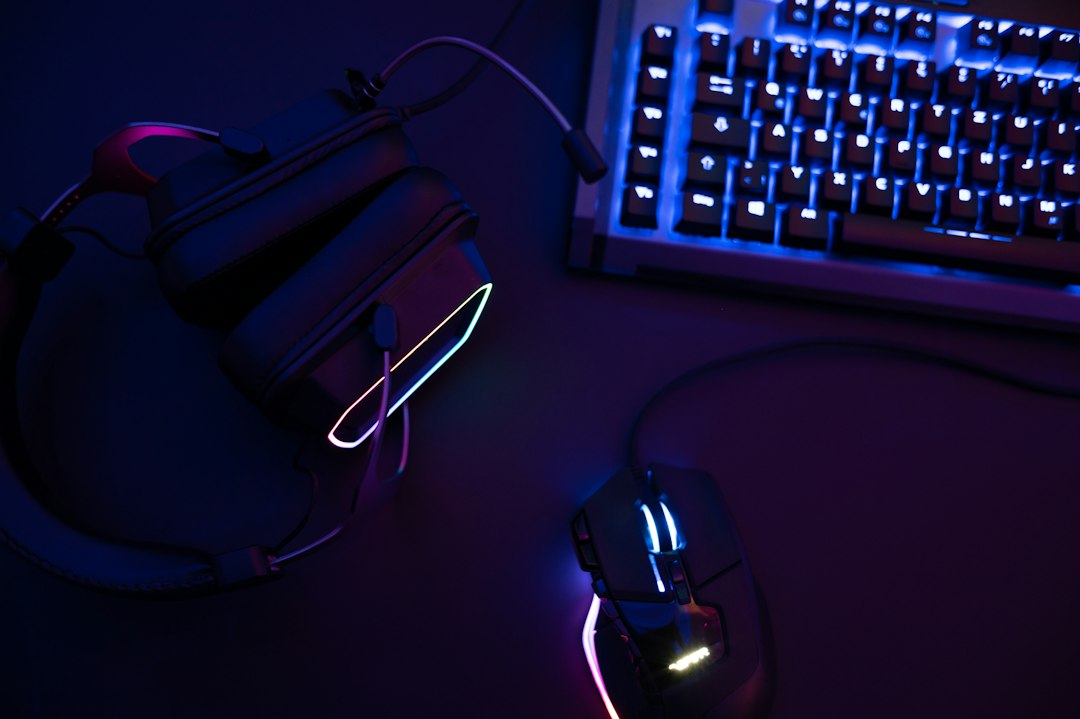 gaming headset and controller