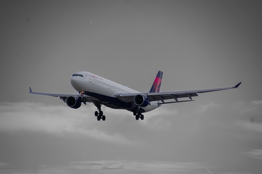 a large jetliner flying through a cloudy sky, Aviation Instagram: @souza_aviation<p></figure>Personal Instagram: @lukasouzzaa