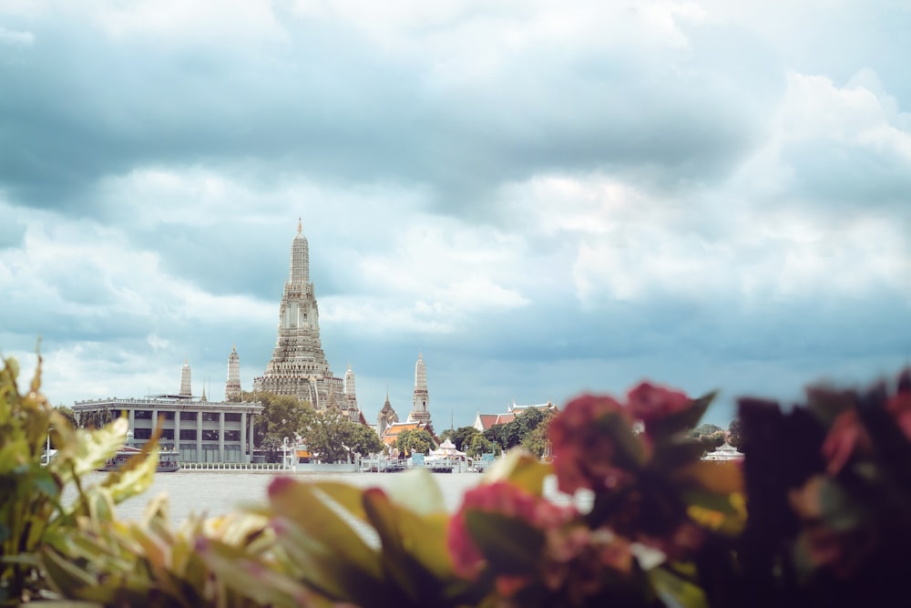 a view of a city from across a river