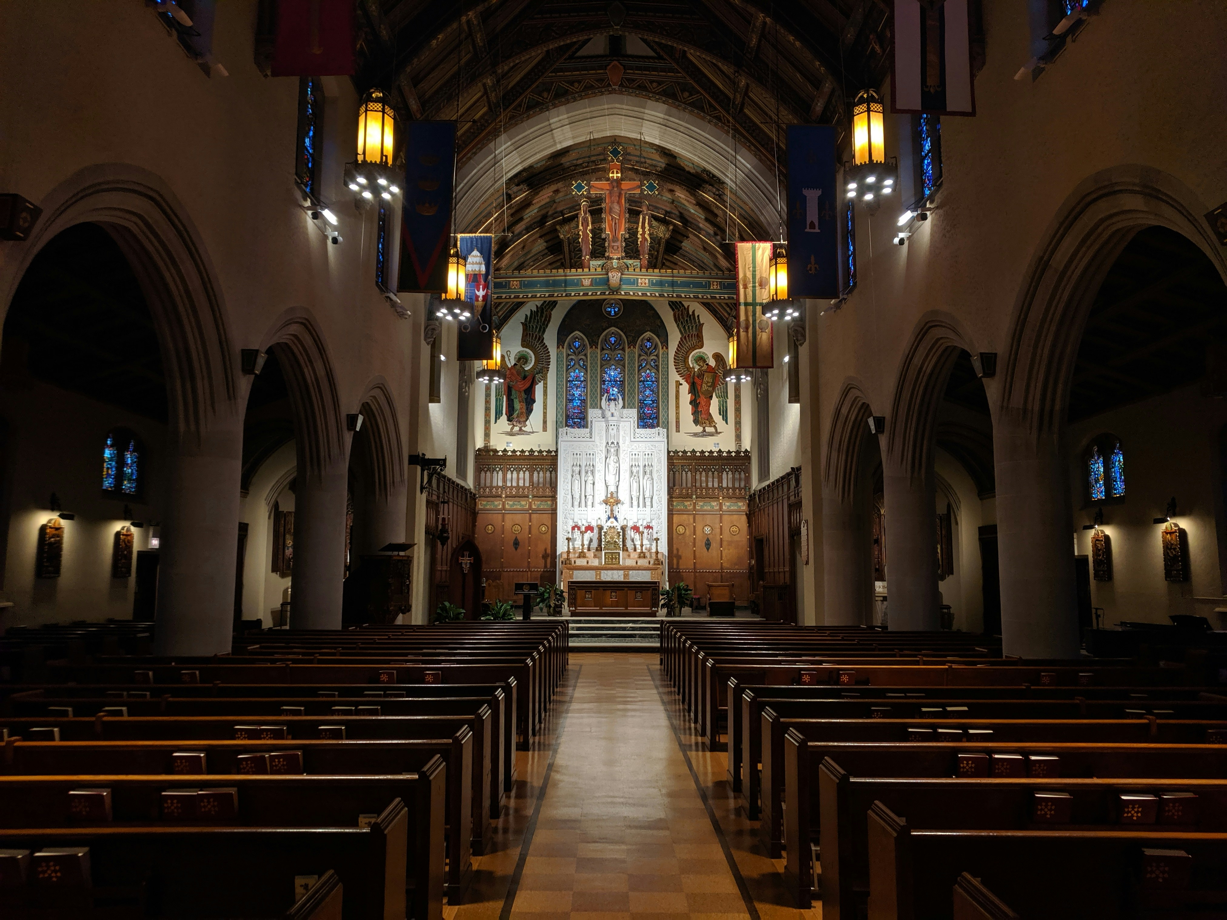 Chicago church interior