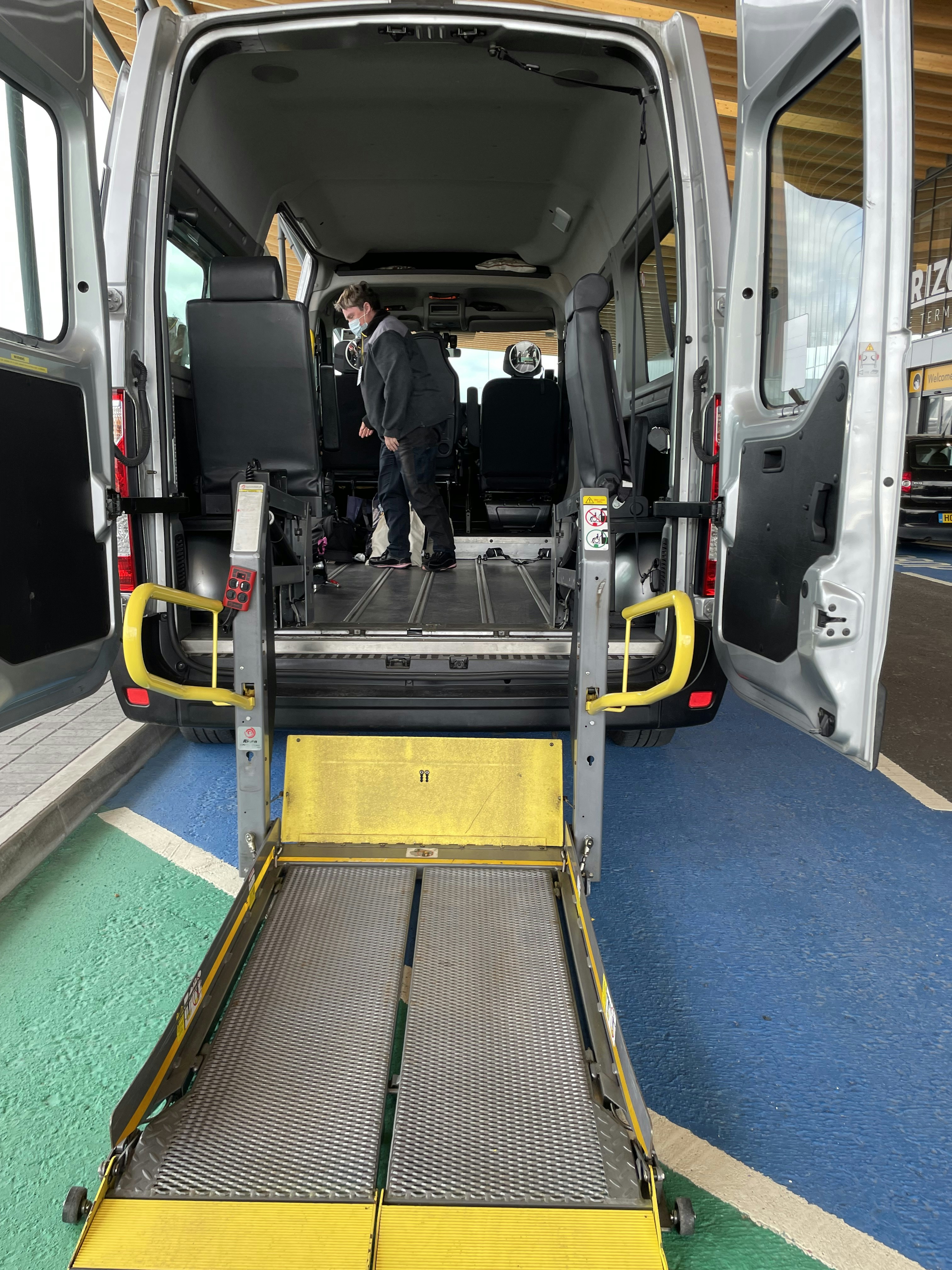 Pat and the Elephant wheelchair accessible vehicle exterior