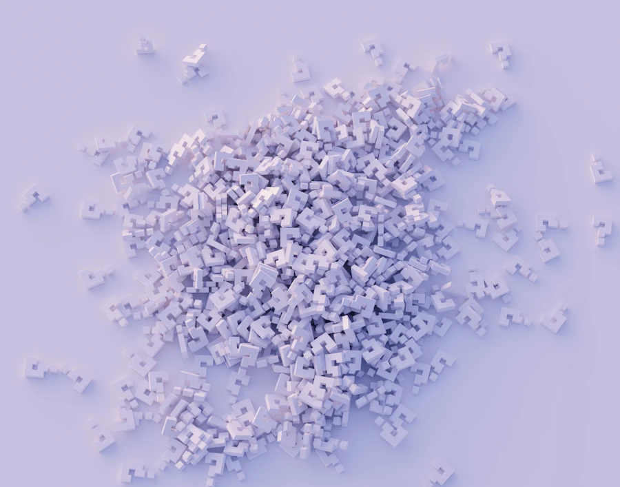 Recycled plastic granules