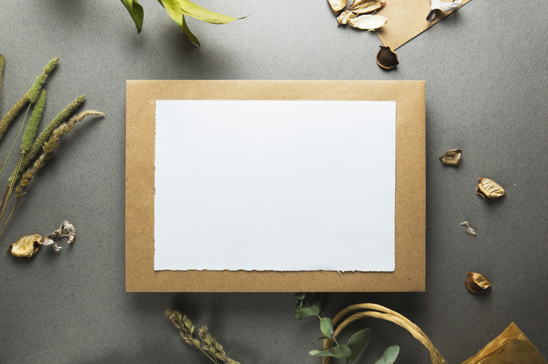 a piece of paper sitting on top of a piece of cardboard