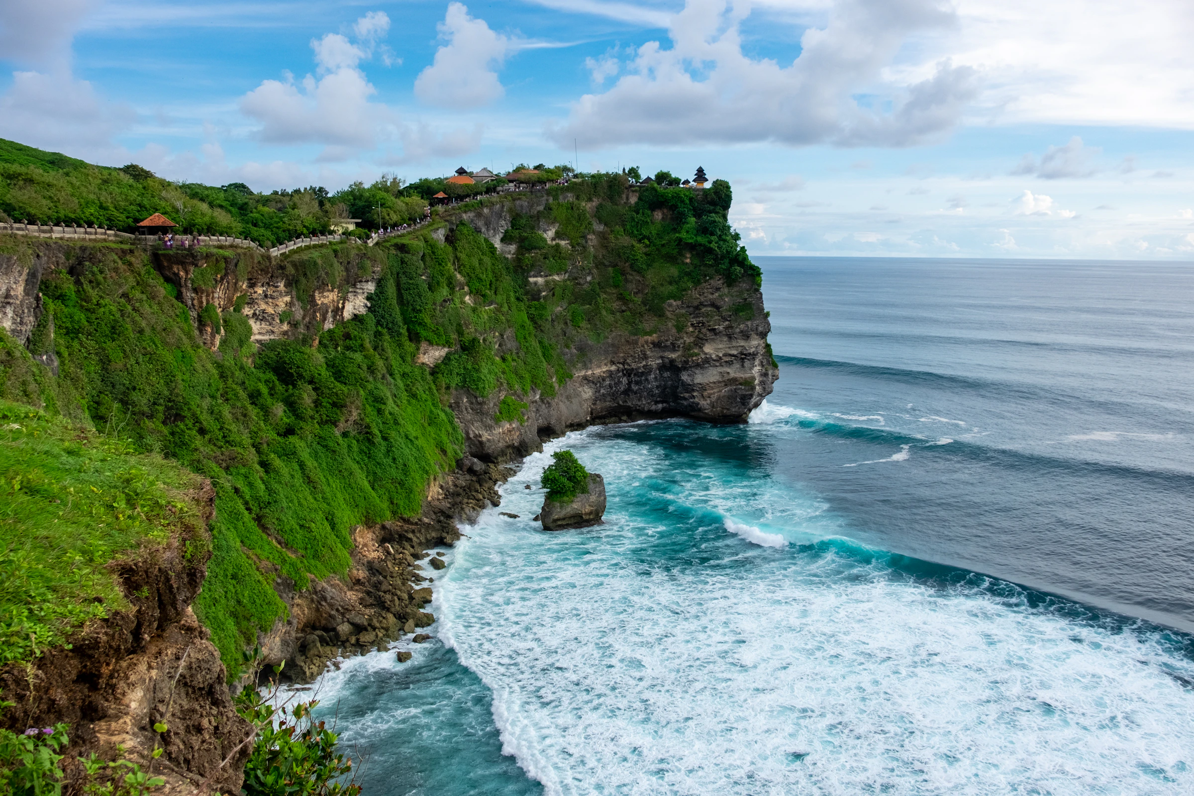 Pura Luhur Uluwatu Sea Cliff — Uluwatu, Badung