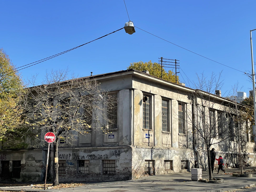 Charming streets in historic Belgrade