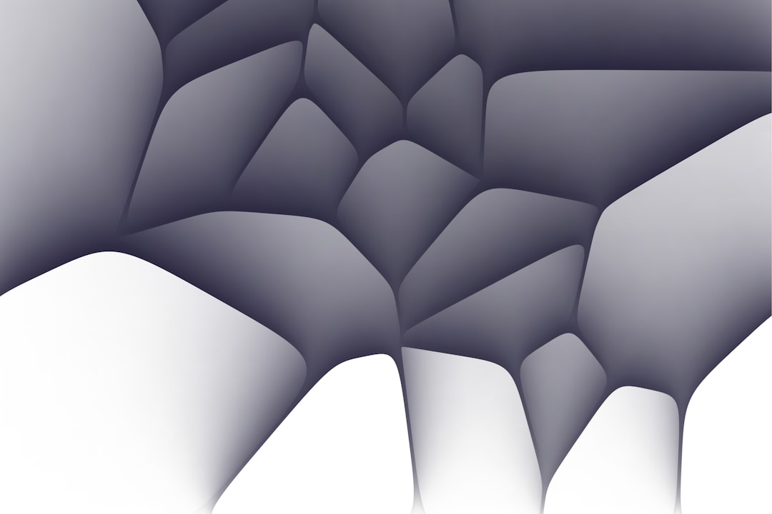 a white and gray abstract background with curves,