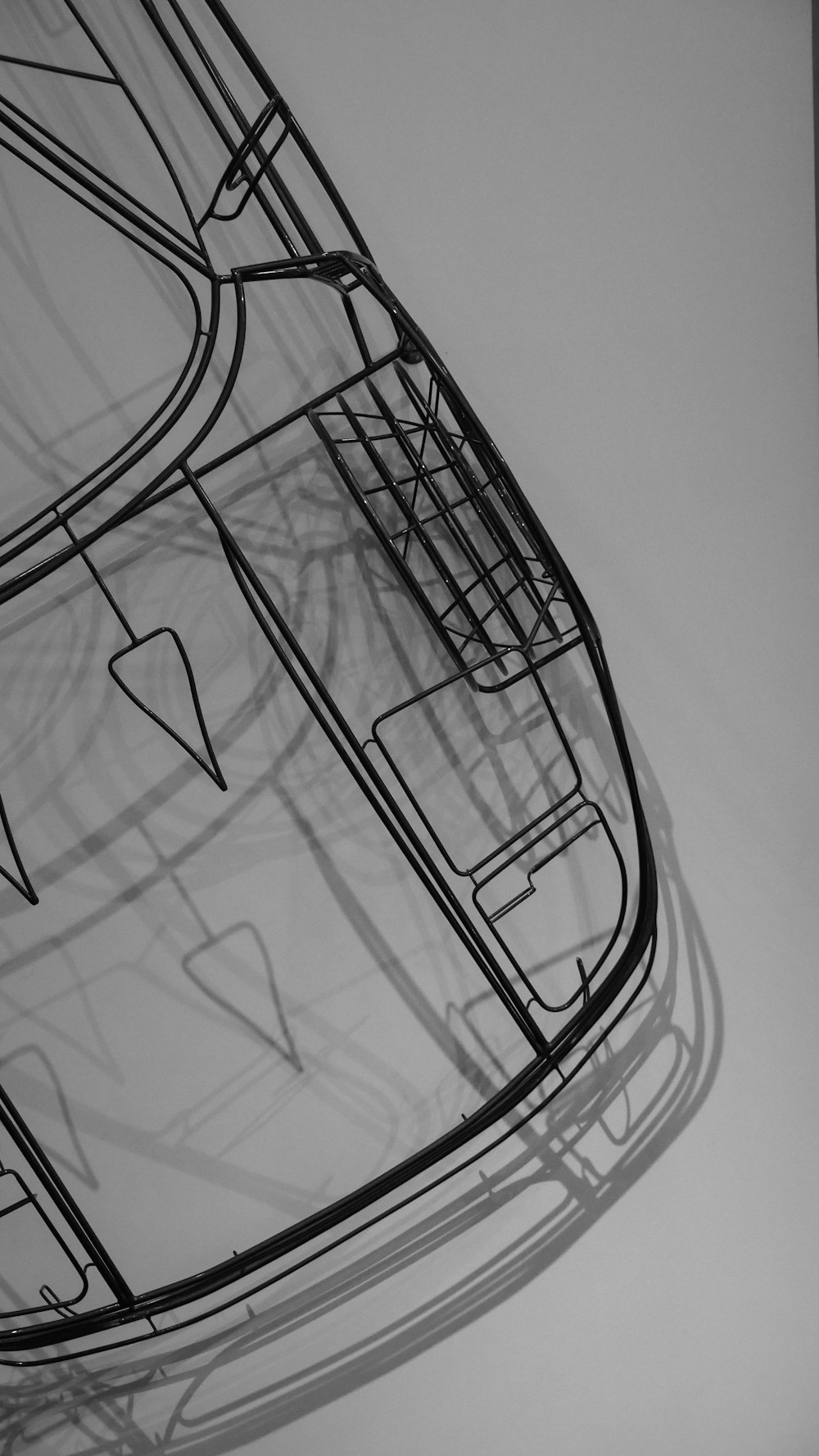 a drawing of a car is shown in black and white