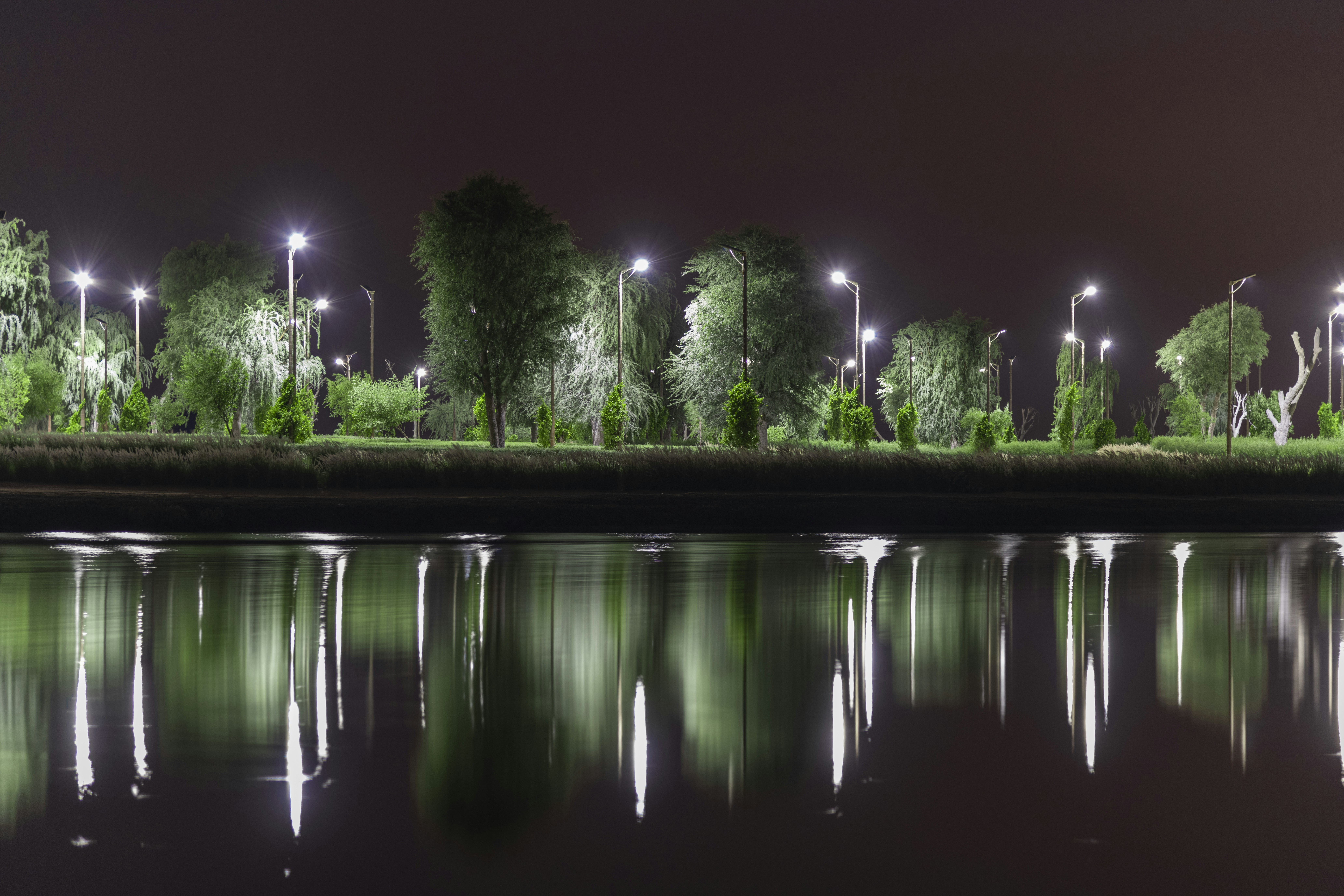 EXPO2020 Dubai Lake at Night.