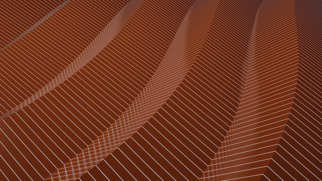 a red abstract background with lines and curves, 3d illustration of abstract blender stuff.