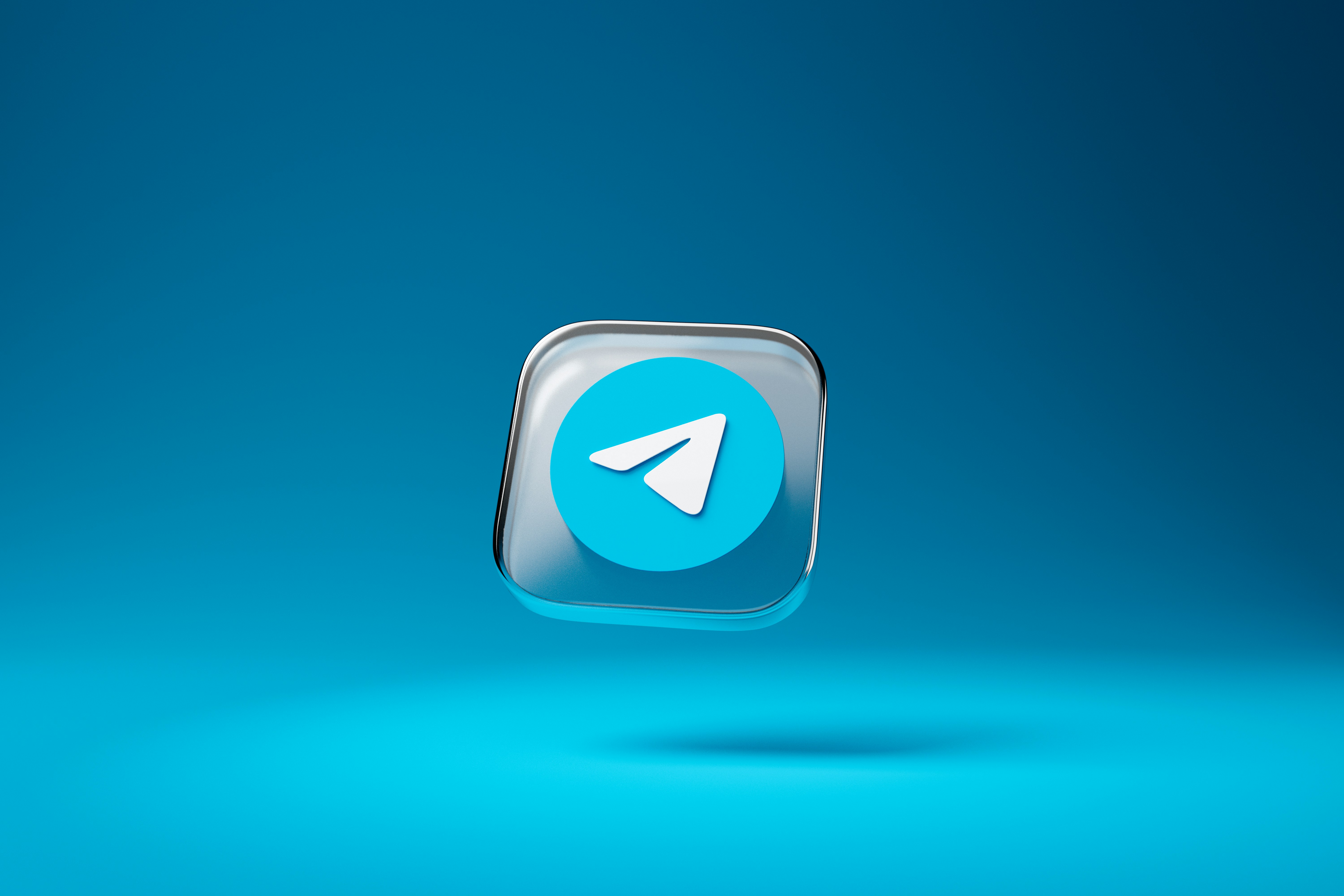 Telegram app icon (Logo) — in 3D. More 3D app icons like these are coming soon. You can find my 3D work in the collection called \
