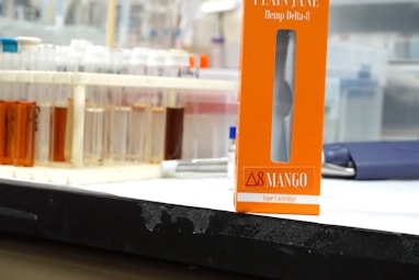 a package of toothbrushes sitting on top of a table