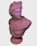 A low-poly 3D rendering of a classical-style bust featuring a figure with curly hair and a draped garment, set against a plain background. The style emphasizes geometric shapes and facets, giving it a modern, artistic interpretation.