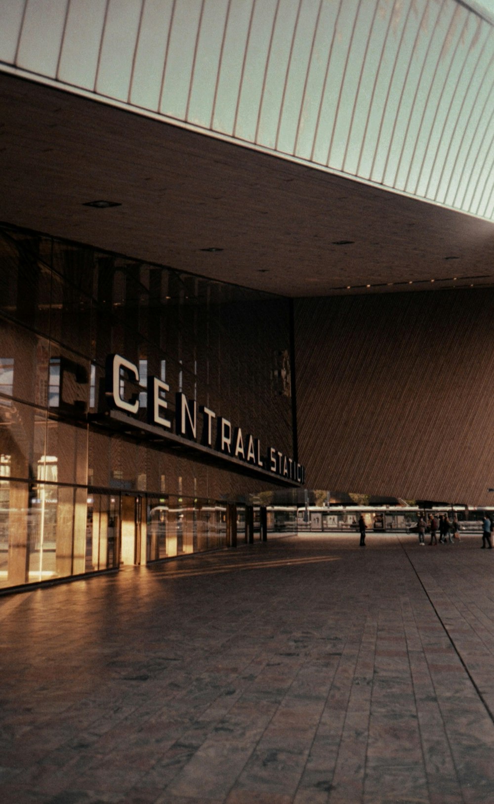 a large building with a clock on the side of it